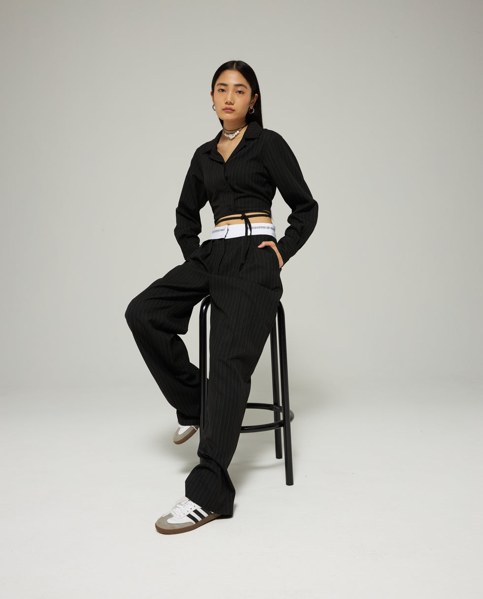 INSIDE OUT WAISTBAND TROUSERS