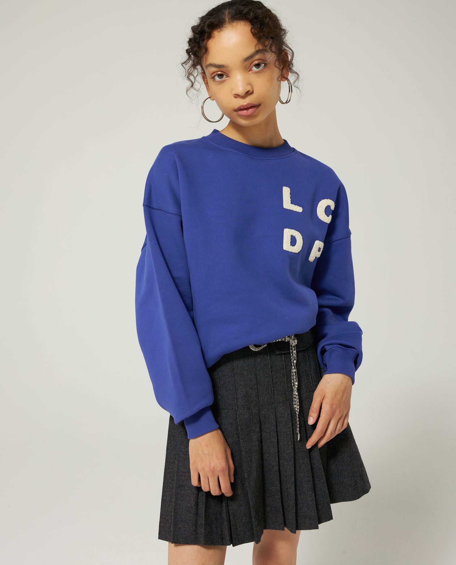 TOWELLING LOGO SWEATSHIRT