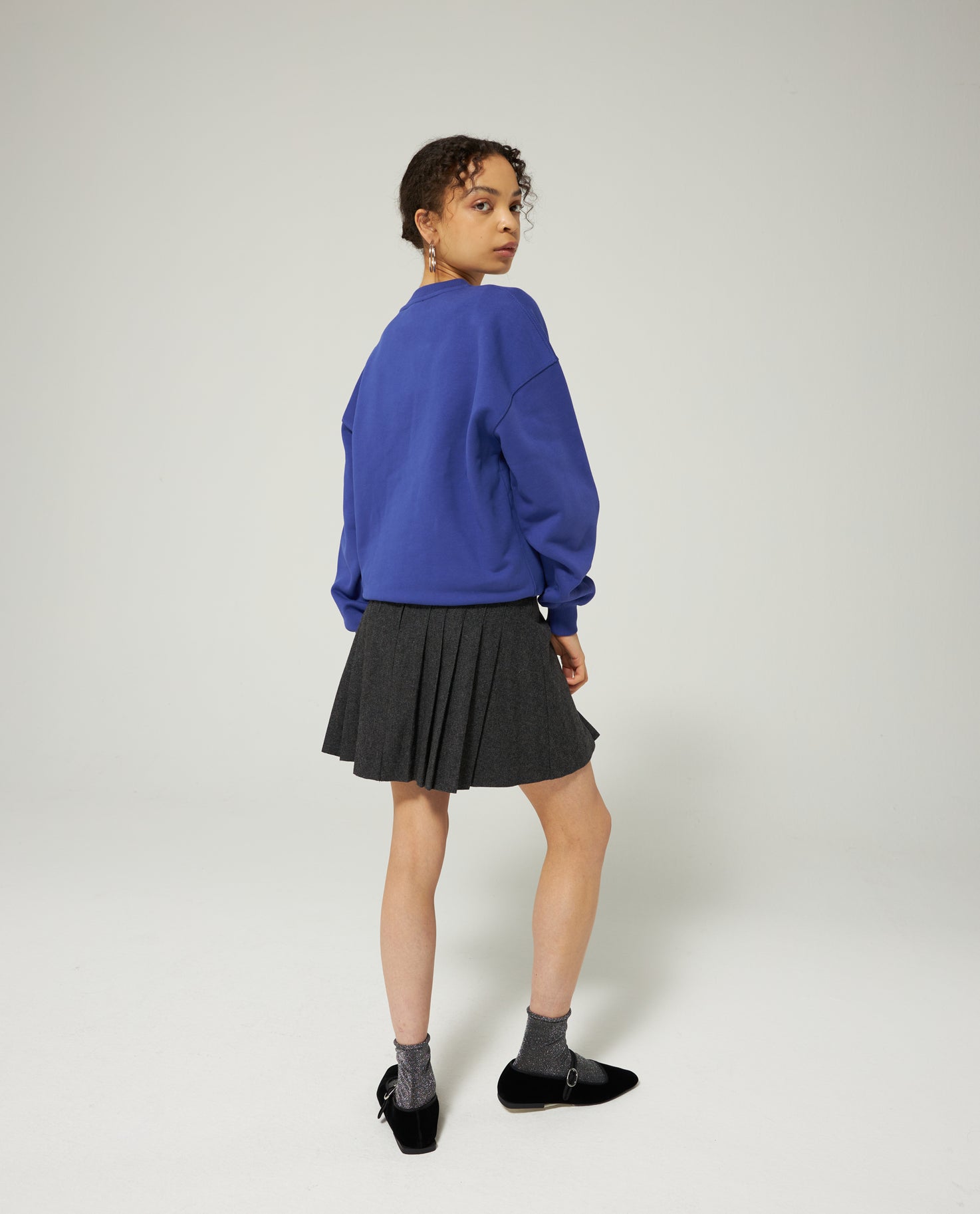 TOWELLING LOGO SWEATSHIRT