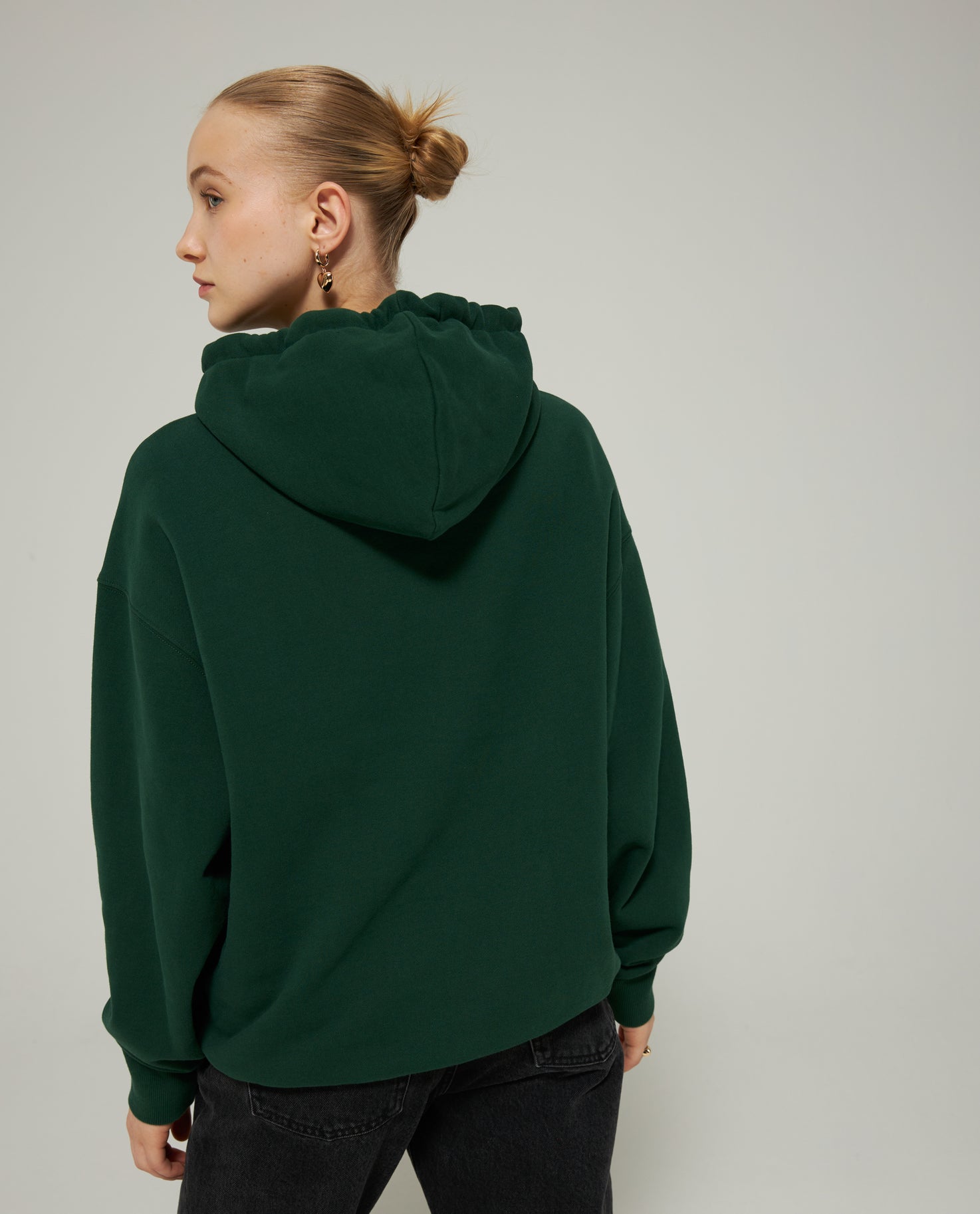 OVERSIZED CHEST EMBROIDERY HOODIE