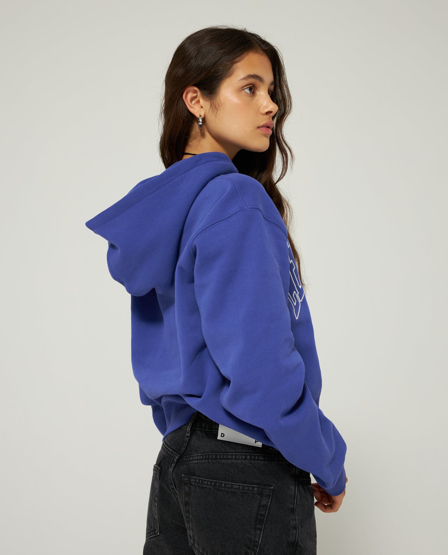 RELAXED FIT COLLEGE HOODIE