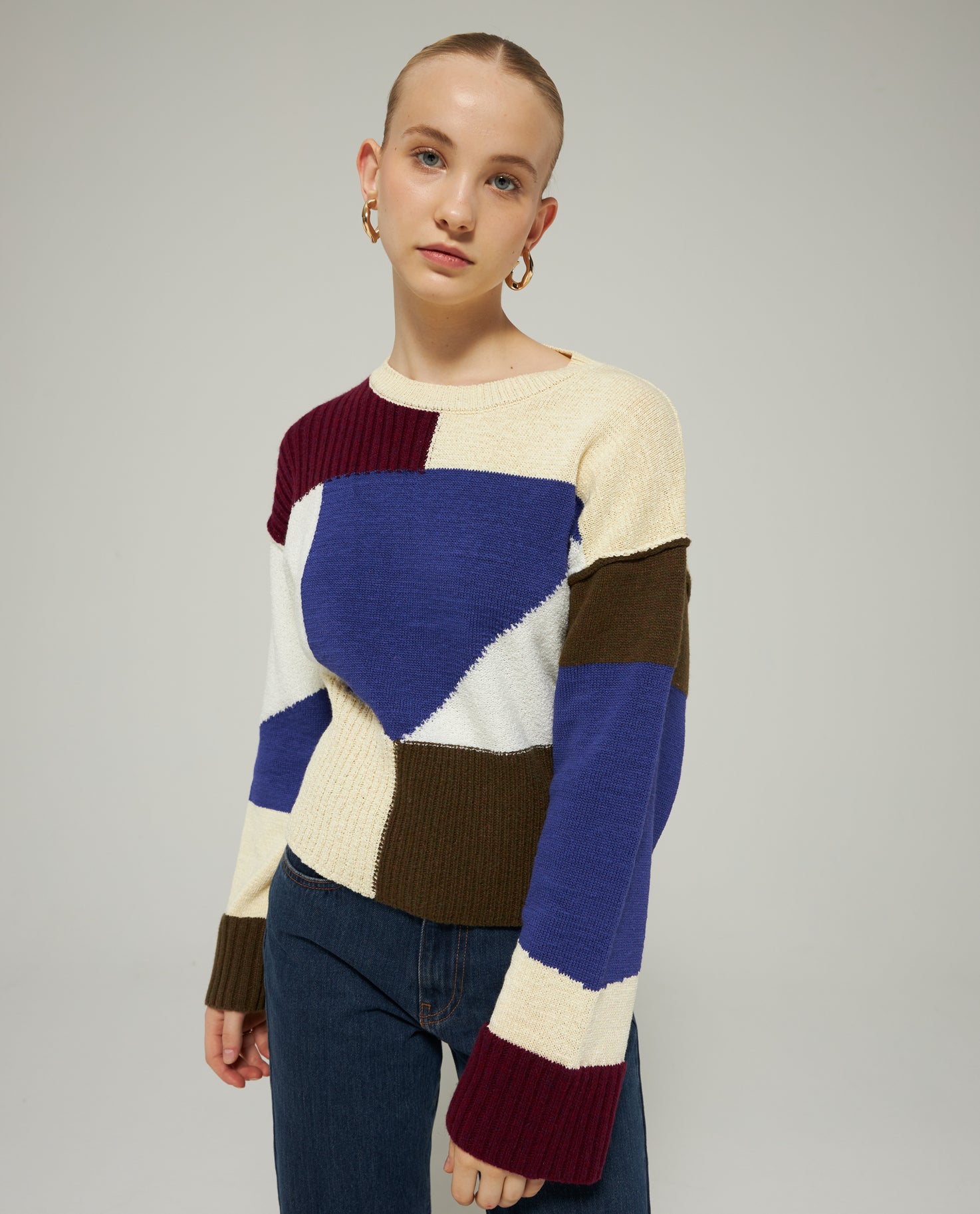 PATCHWORK PULLOVER